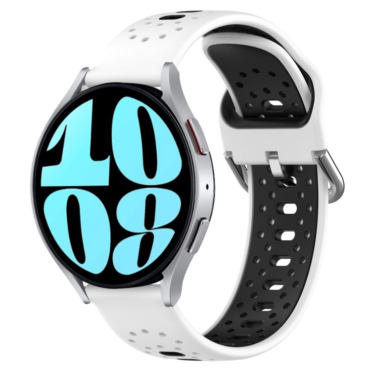 20mm Breathable Two-Color Silicone Watch Band, Series 5-Reluova