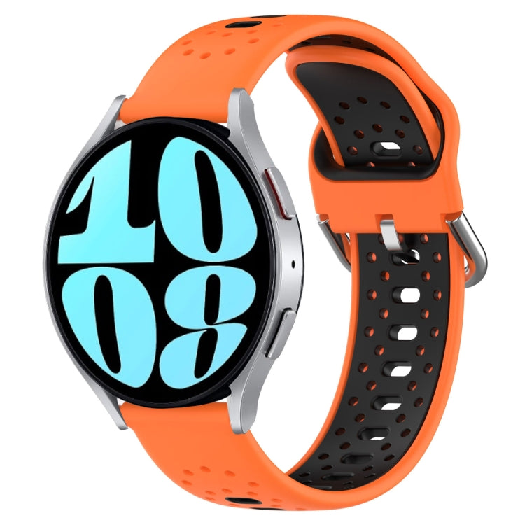 20mm Breathable Two-Color Silicone Watch Band, Series 5-Reluova