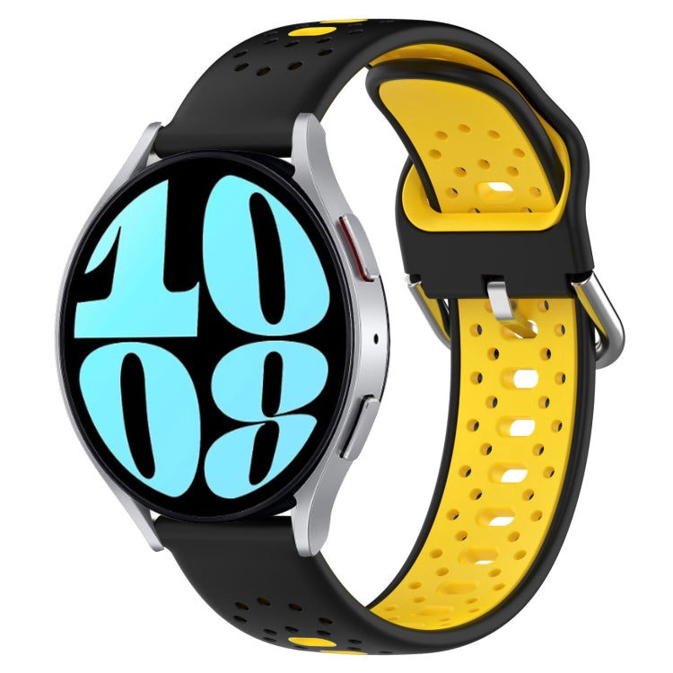 20mm Breathable Two-Color Silicone Watch Band, Series 5-Reluova