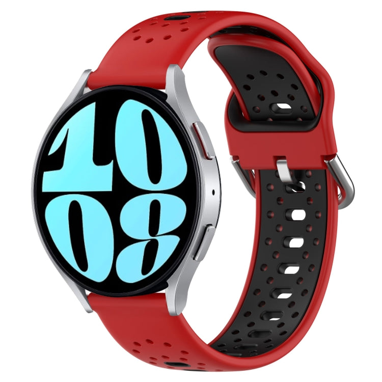 20mm Breathable Two-Color Silicone Watch Band, Series 5-Reluova