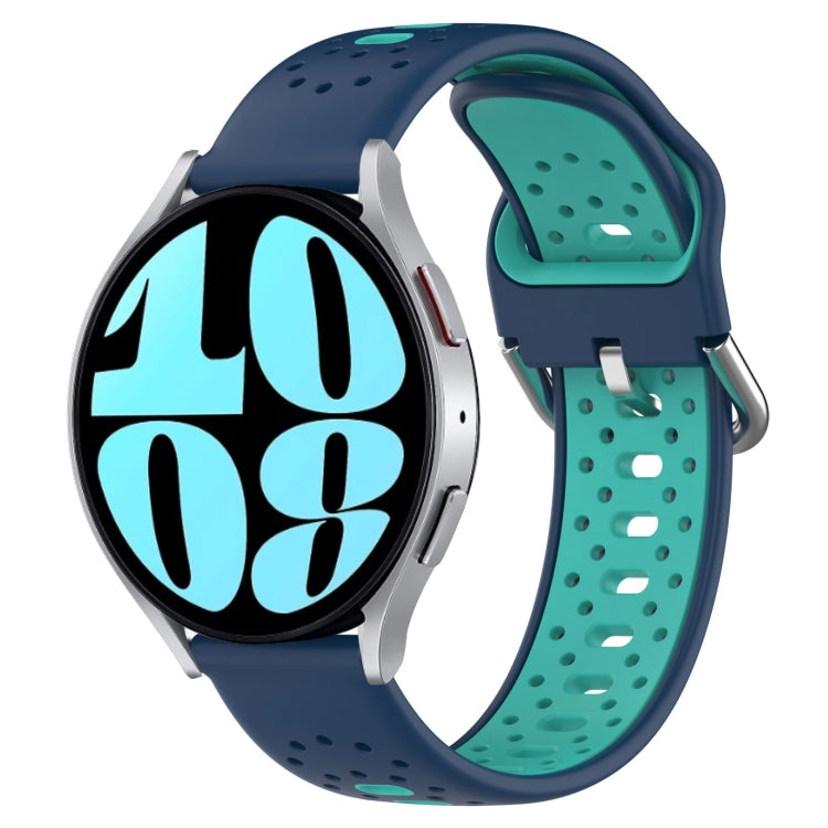 20mm Breathable Two-Color Silicone Watch Band, Series 5-Reluova