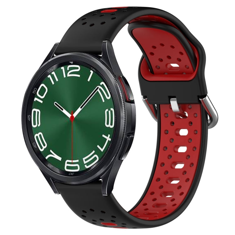 20mm Breathable Two-Color Silicone Watch Band, Series 1-Reluova