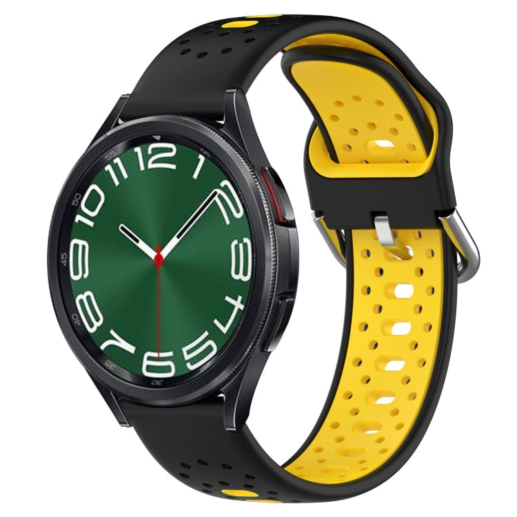 20mm Breathable Two-Color Silicone Watch Band, Series 1-Reluova