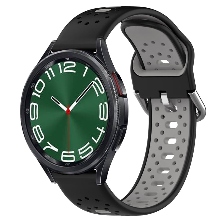 20mm Breathable Two-Color Silicone Watch Band, Series 1-Reluova