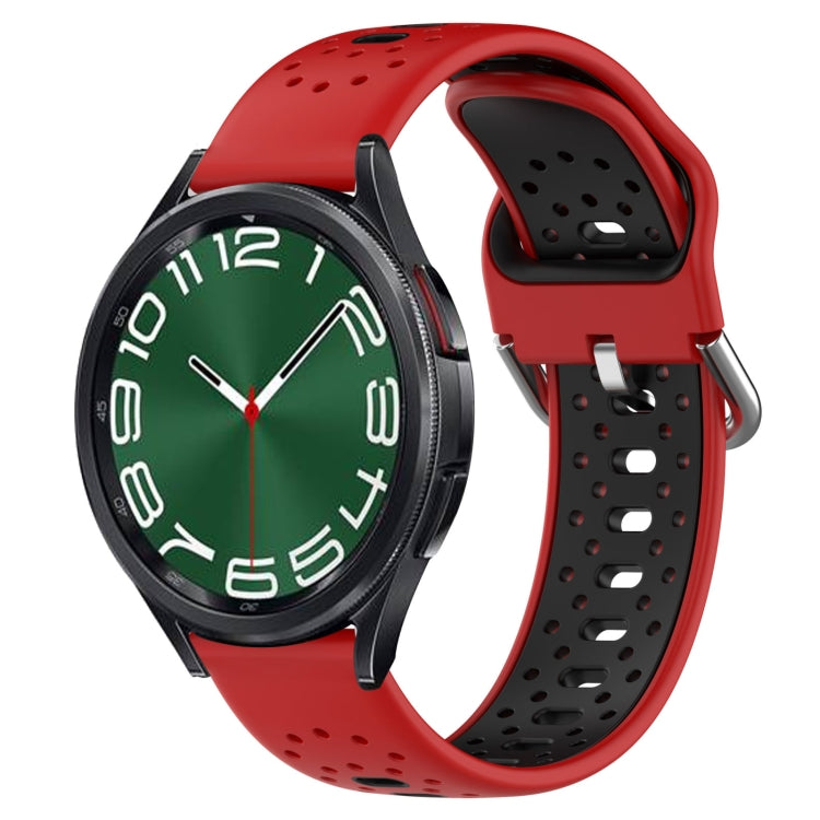 20mm Breathable Two-Color Silicone Watch Band, Series 1-Reluova