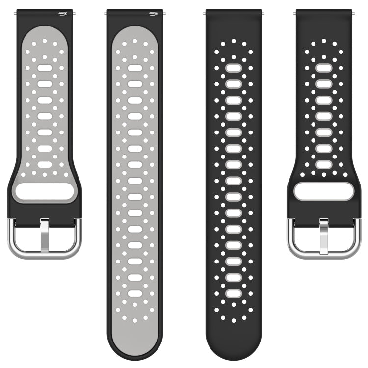 20mm Breathable Two-Color Silicone Watch Band, Series 1-Reluova