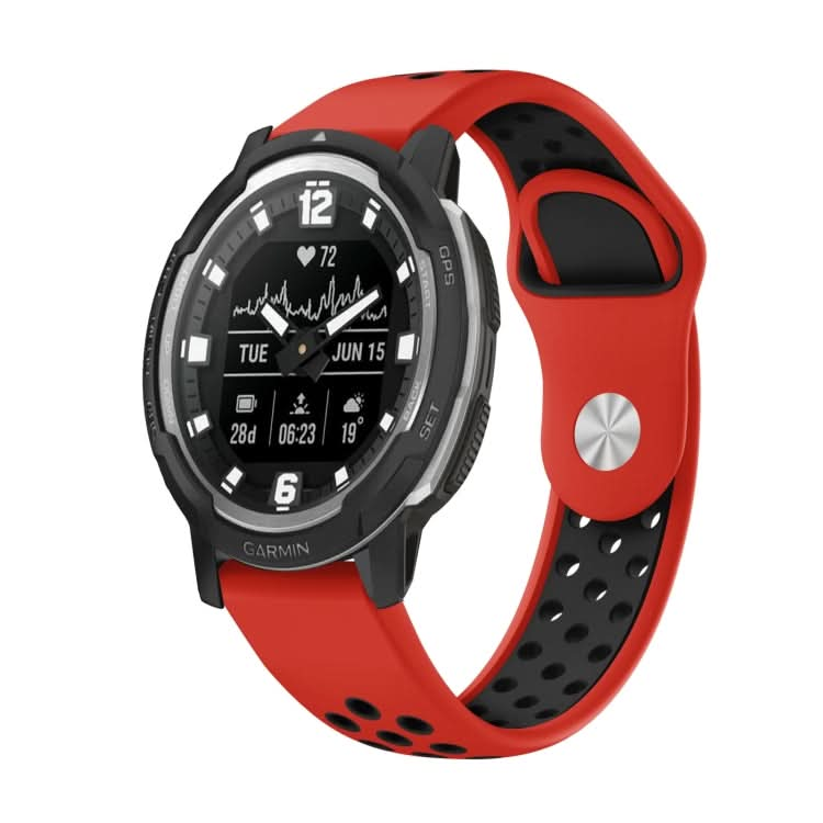 22mm Sports Breathable Silicone Watch Band, Series 7