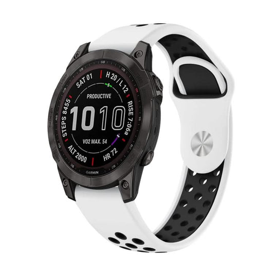 22mm Sports Breathable Silicone Watch Band, Series 1