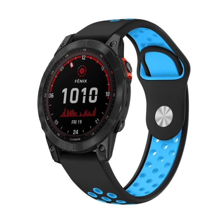 22mm Sports Breathable Silicone Watch Band, Series 5