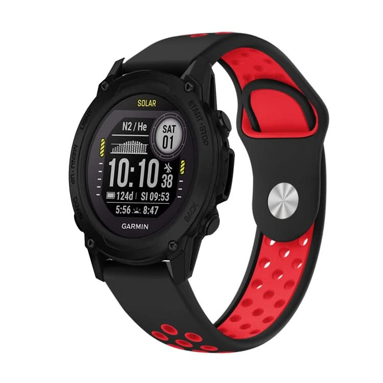 22mm Sports Breathable Silicone Watch Band, Series 2-Reluova