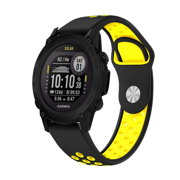 22mm Sports Breathable Silicone Watch Band, Series 2-Reluova