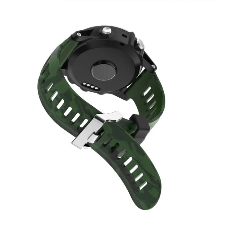 26mm Camouflage Printed Silicone Watch Band, Series 1-Reluova