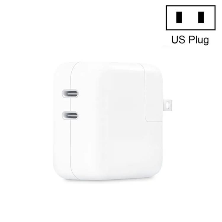 35W PD3.0 USB-C / Type-C Dual Port Charger for iPhone / iPad Series