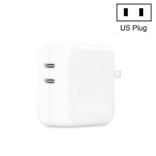 35W PD3.0 USB-C / Type-C Dual Port Charger for iPhone / iPad Series