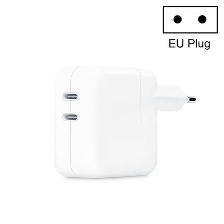 35W PD3.0 USB-C / Type-C Dual Port Charger for iPhone / iPad Series