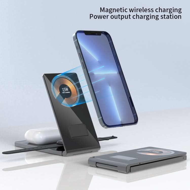 T05 Foldable 15W Magnetic Wireless Charger