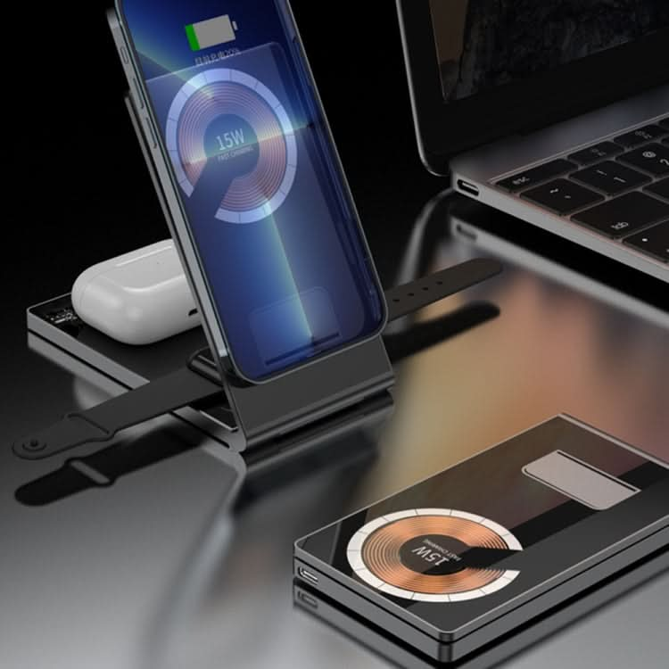 T05 Foldable 15W Magnetic Wireless Charger