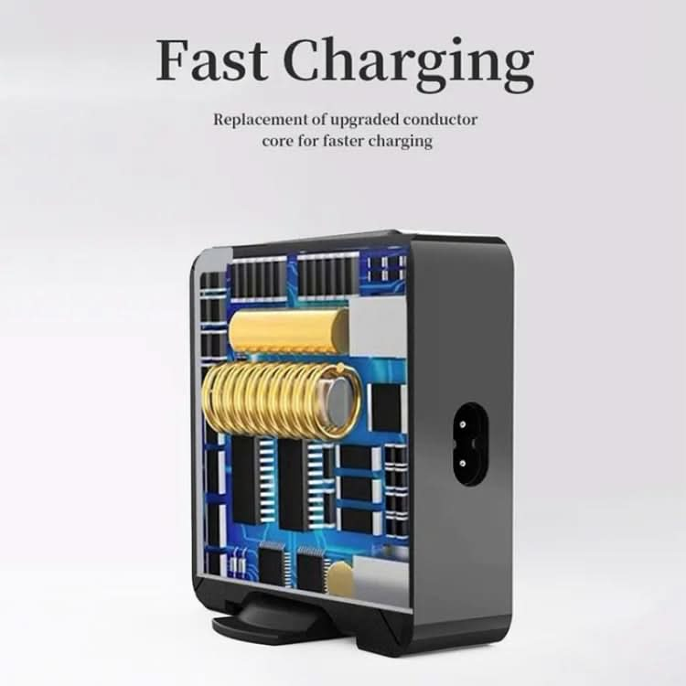 PD-75 Desktop PD Type-C USB QC 3.0 Fast Mobile Phone Charging Station Wireless Charger