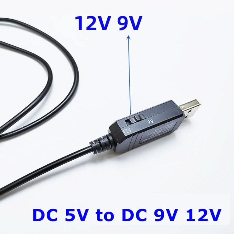 DC 5V to DC 9V 12V USB Voltage Step Up Converter Cable with 1A Step-up Volt Transformer Power Regulator Cable with LED Display Reluova