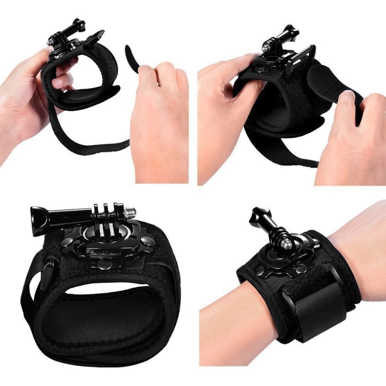 GP144 360 Degree Rotation Hand Camera Wrist Strap Mount My Store