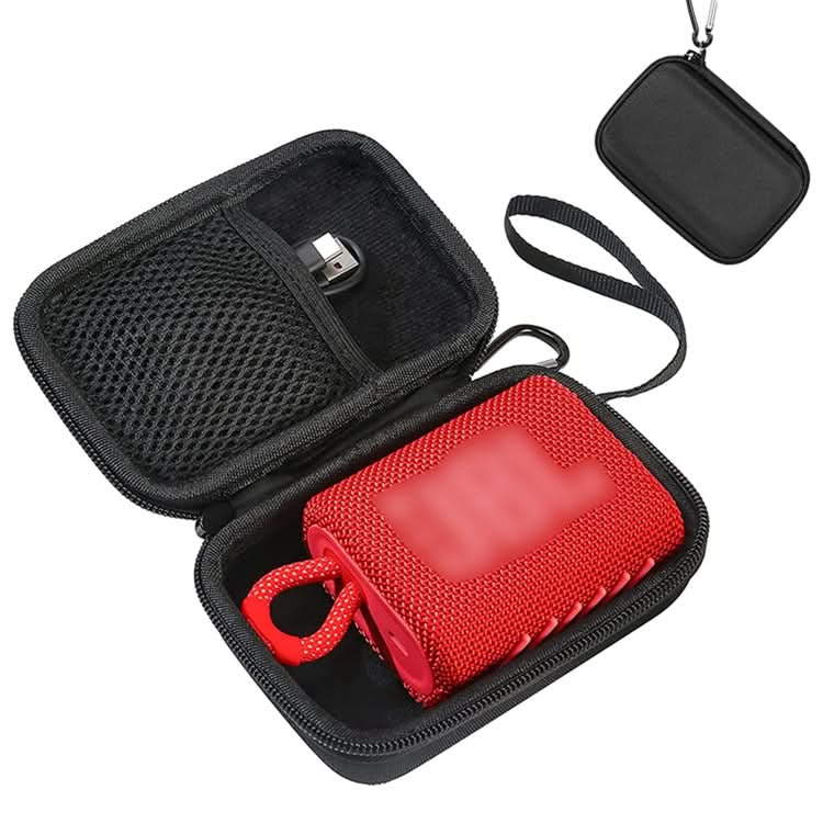 For JBL GO3 Speaker Outdoor Travel EVA Hard Shell Protective Bag Portable Storage Box