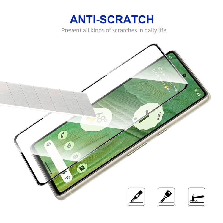 For Google Pixel 7A ENKAY Full Glue High Aluminum-silicon Tempered Glass  Film My Store