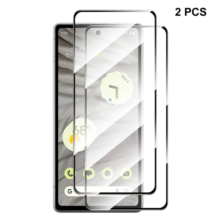 For Google Pixel 7A ENKAY Full Glue High Aluminum-silicon Tempered Glass  Film My Store