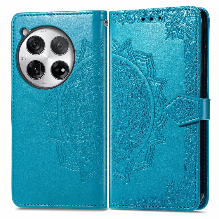 Mandala Flower Embossed Leather Phone Case, Series 1