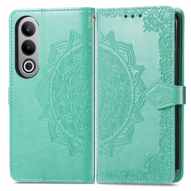 Mandala Flower Embossed Leather Phone Case, Series 2