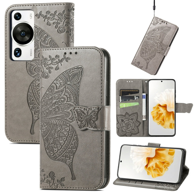 Butterfly Love Flower Embossed Leather Phone Case, Series 2 My Store