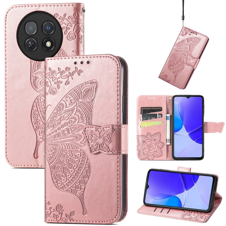 Butterfly Love Flower Embossed Leather Phone Case, Series 1 My Store