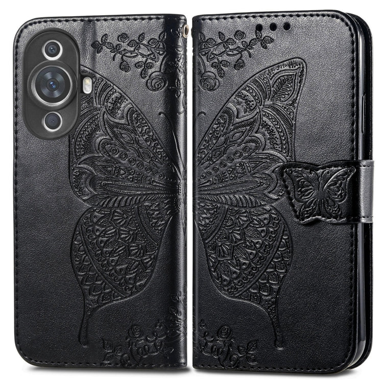 Butterfly Love Flower Embossed Leather Phone Case, Series 3