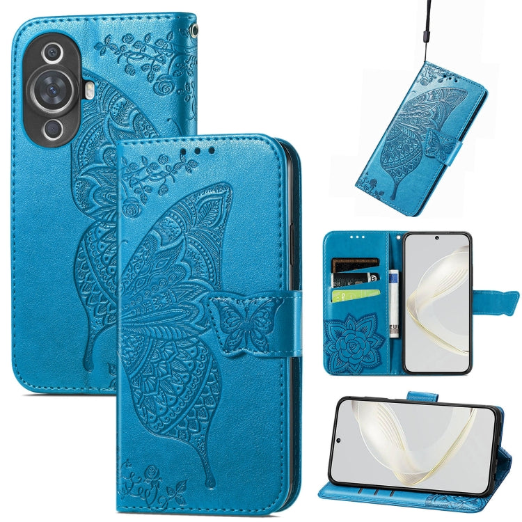 Butterfly Love Flower Embossed Leather Phone Case, Series 3 My Store