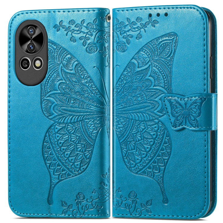 Butterfly Love Flower Embossed Leather Phone Case, Series 3 My Store