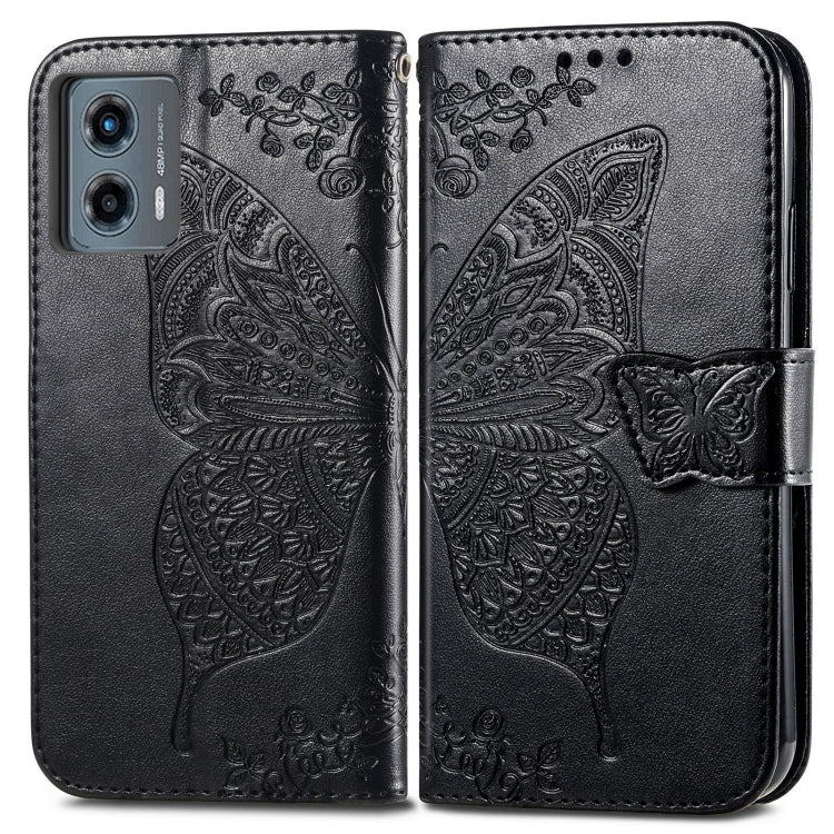 Butterfly Love Flower Embossed Leather Phone Case My Store