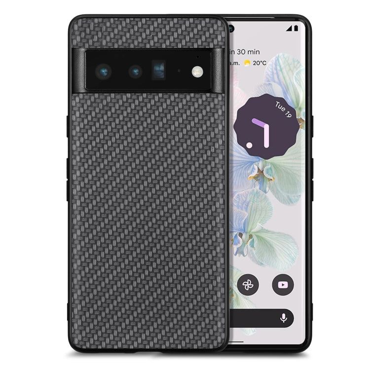 Carbon Fiber Texture Leather Back Cover Phone Case My Store