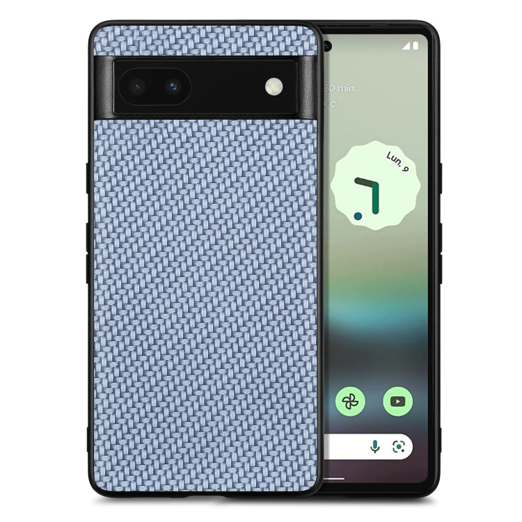 Carbon Fiber Texture Leather Back Cover Phone Case My Store