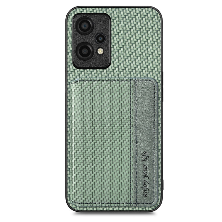 Carbon Fiber Magnetic Card Bag Phone Case My Store