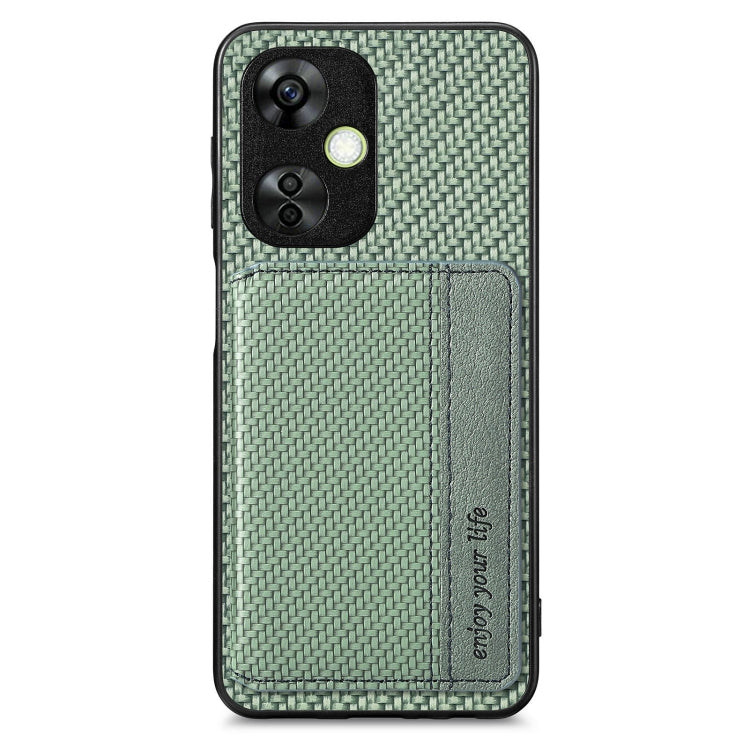 Carbon Fiber Magnetic Card Bag Phone Case My Store