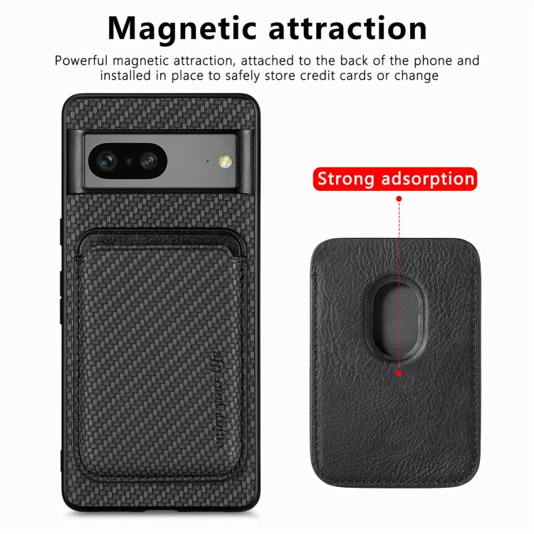 Carbon Fiber Leather Card Magsafe Phone Case My Store