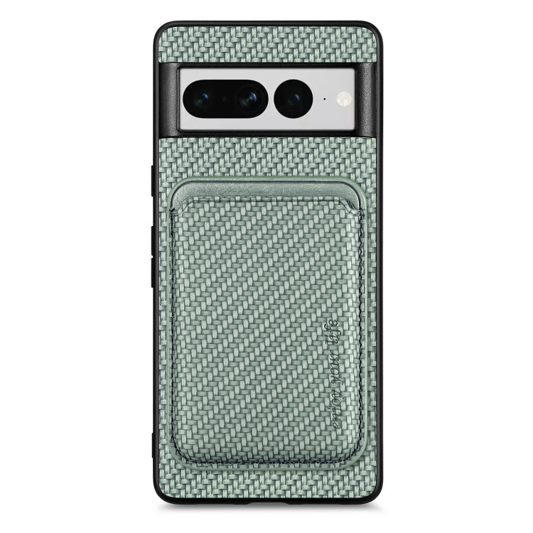 Carbon Fiber Leather Card Magsafe Phone Case My Store