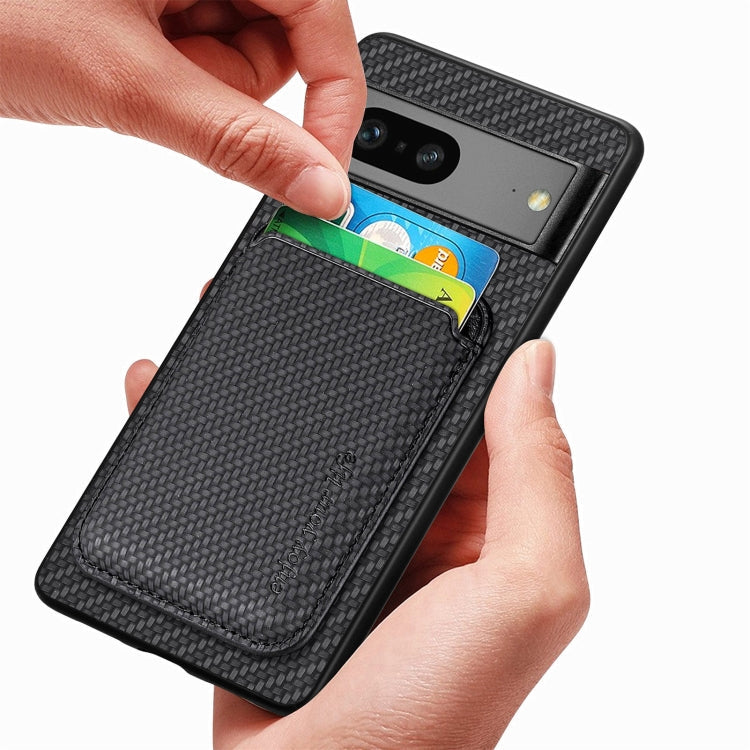 Carbon Fiber Leather Card Magsafe Phone Case My Store