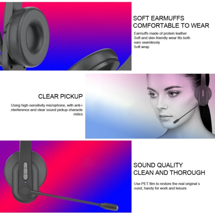 OY632  For Call Center Office Telephone Noise Cancelling Mic HiFi Stereo Earphone Reluova