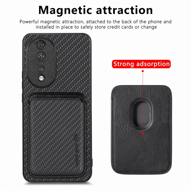 Carbon Fiber Leather Card Magsafe Phone Case My Store