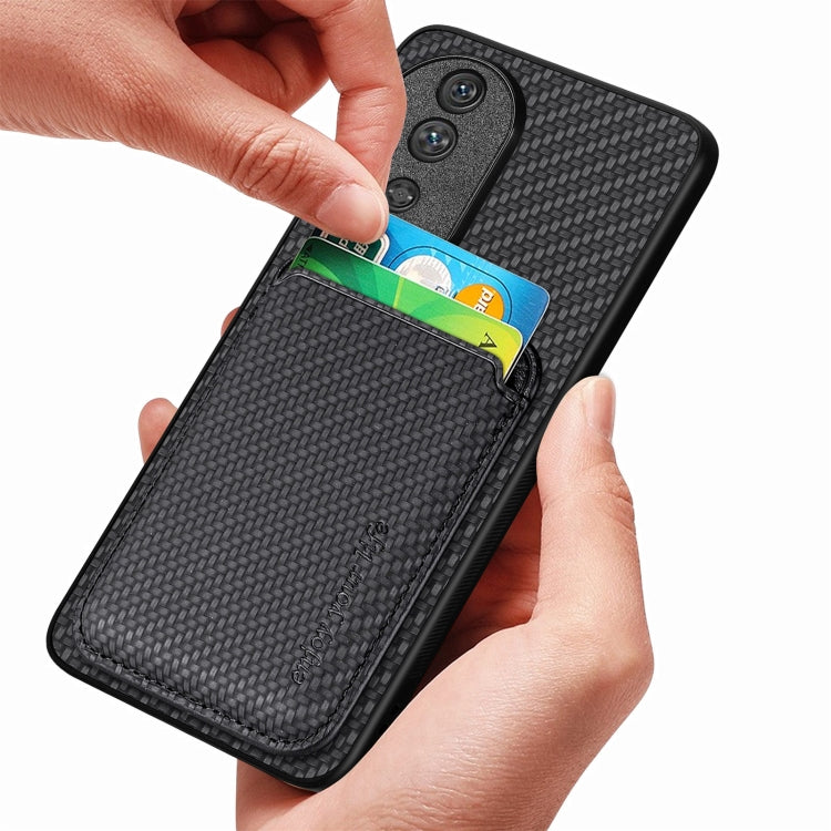 Carbon Fiber Leather Card Magsafe Phone Case My Store