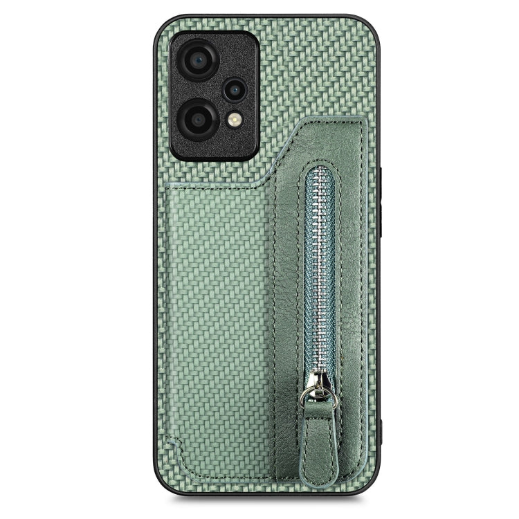 Carbon Fiber Horizontal Flip Zipper Wallet Phone Case My Store