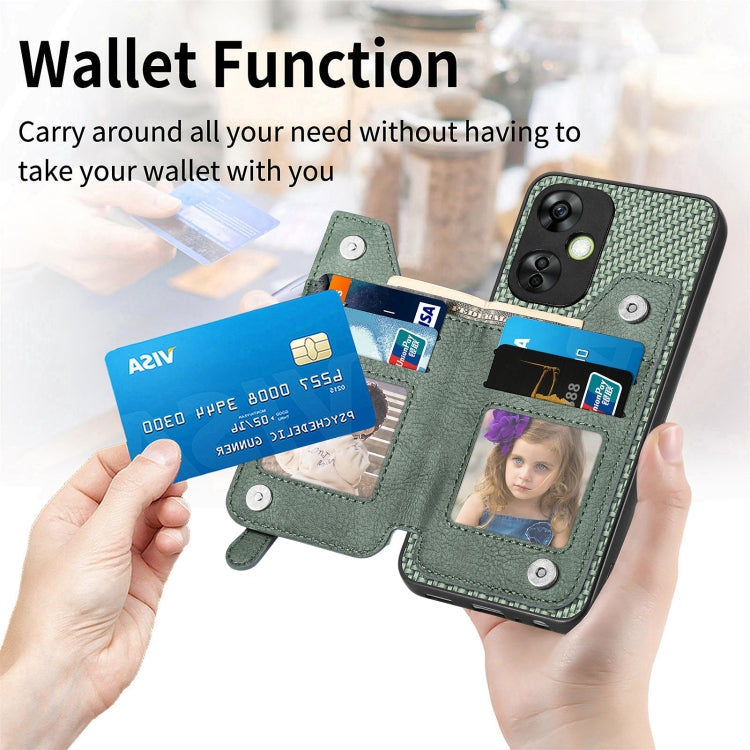 Carbon Fiber Horizontal Flip Zipper Wallet Phone Case My Store