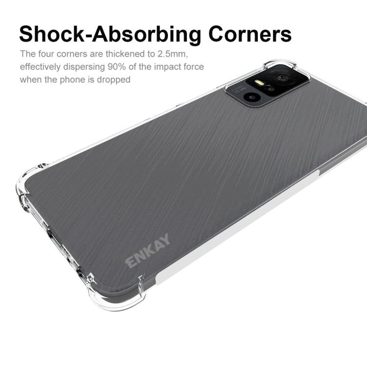 ENKAY Hat-Prince Transparent TPU Shockproof Phone Case My Store