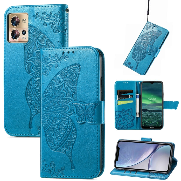 Butterfly Love Flower Embossed Leather Phone Case, Series 1 My Store