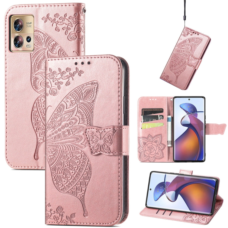 Butterfly Love Flower Embossed Leather Phone Case, Series 1 My Store